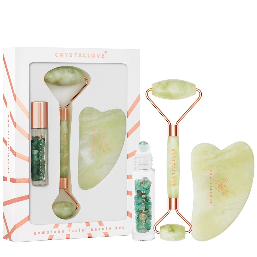 Crystallove Jade beauty set Urządzenia do masażu twarzy 1 ct