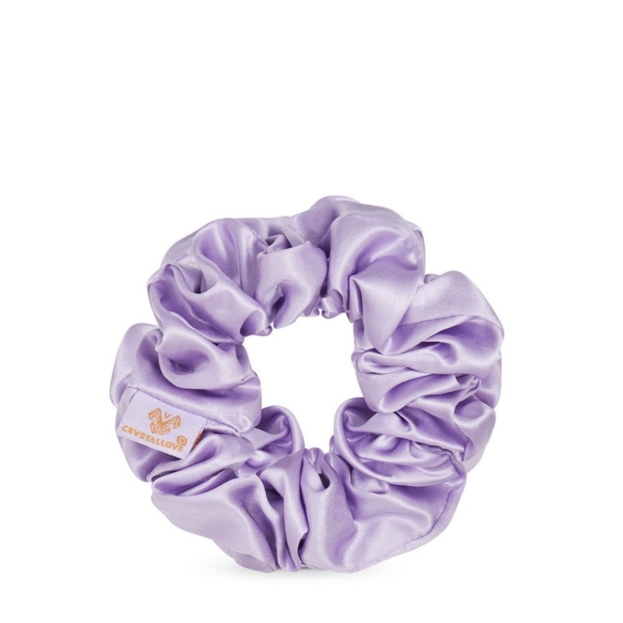 Crystallove CRYSTALLOVE Gumka do włosów z jedwabiu – lilac Ozdoby do włosów 1 ct Damski