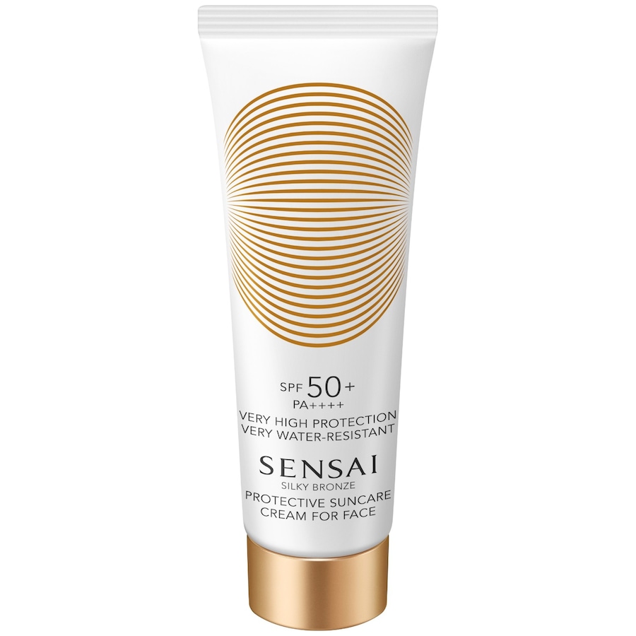 SENSAI SENSAI Silky Bronze SENSAI SILKY BRONZE PROTECTIVE SUNCARE CREAM FOR FACE SPF 50+ Ochrona przeciwsłoneczna 50 ml