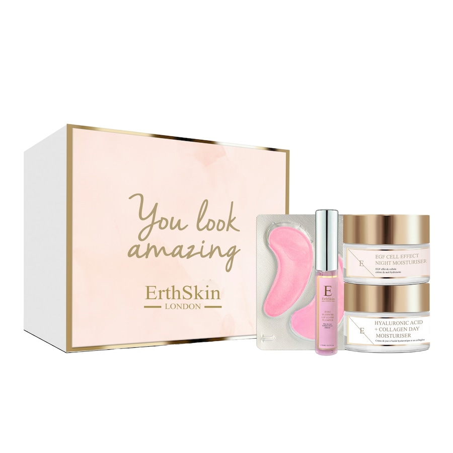 ErthSkin London Zestaw do pielęgnacji skóry Rose Glow Complete Zestawy do pielęgnacji twarzy 1 ct Damski
