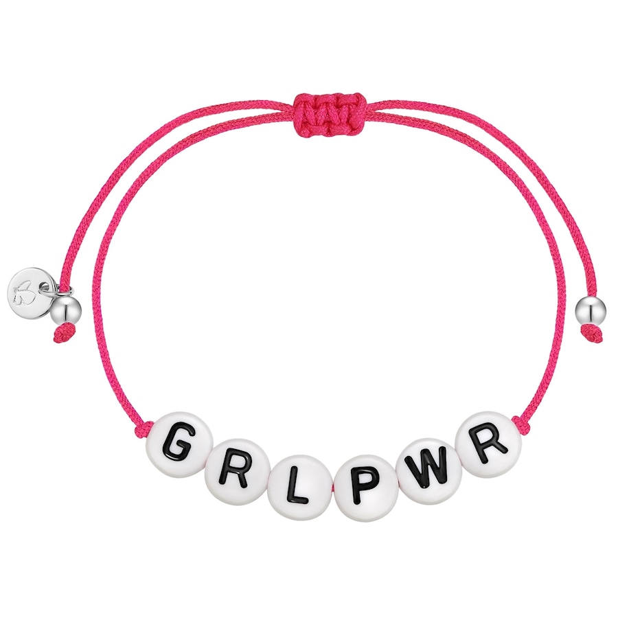 Glanzstücke München Bransoletka GRLPWR z srebra próby 925 w kolorze srebrnym Bransoletki 1 ct Damski