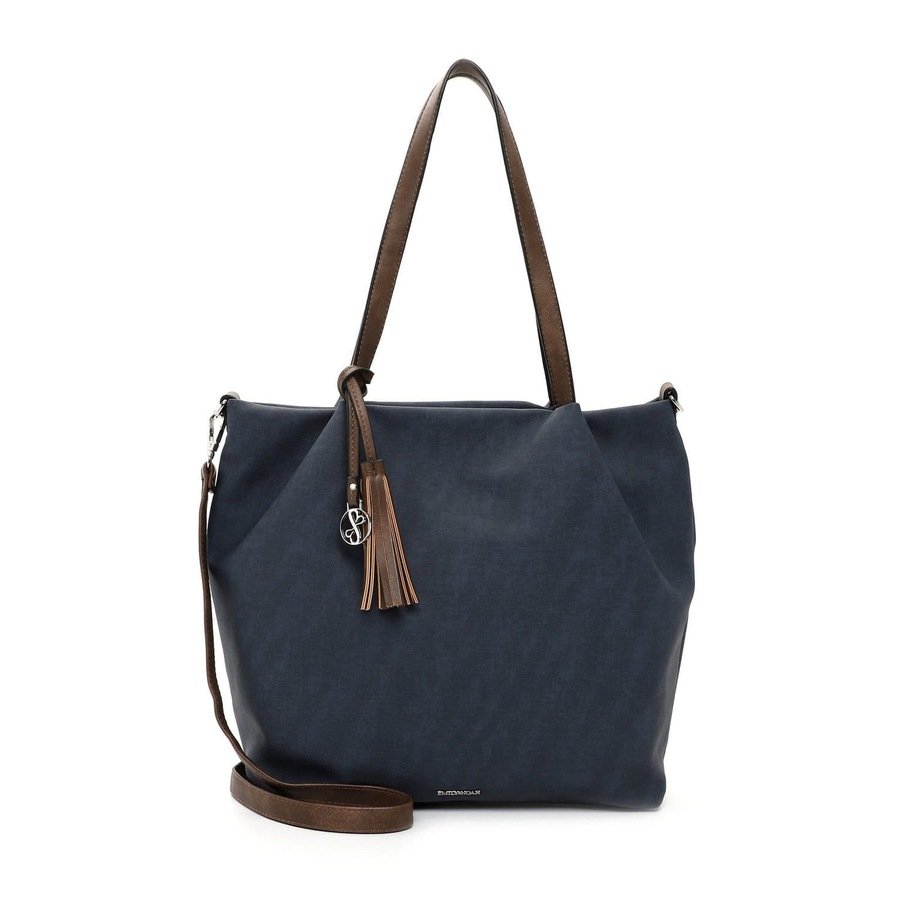 Emily & Noah Torebka Shopper E&N Elke Torby na zakupy 1 ct Czarny Damski