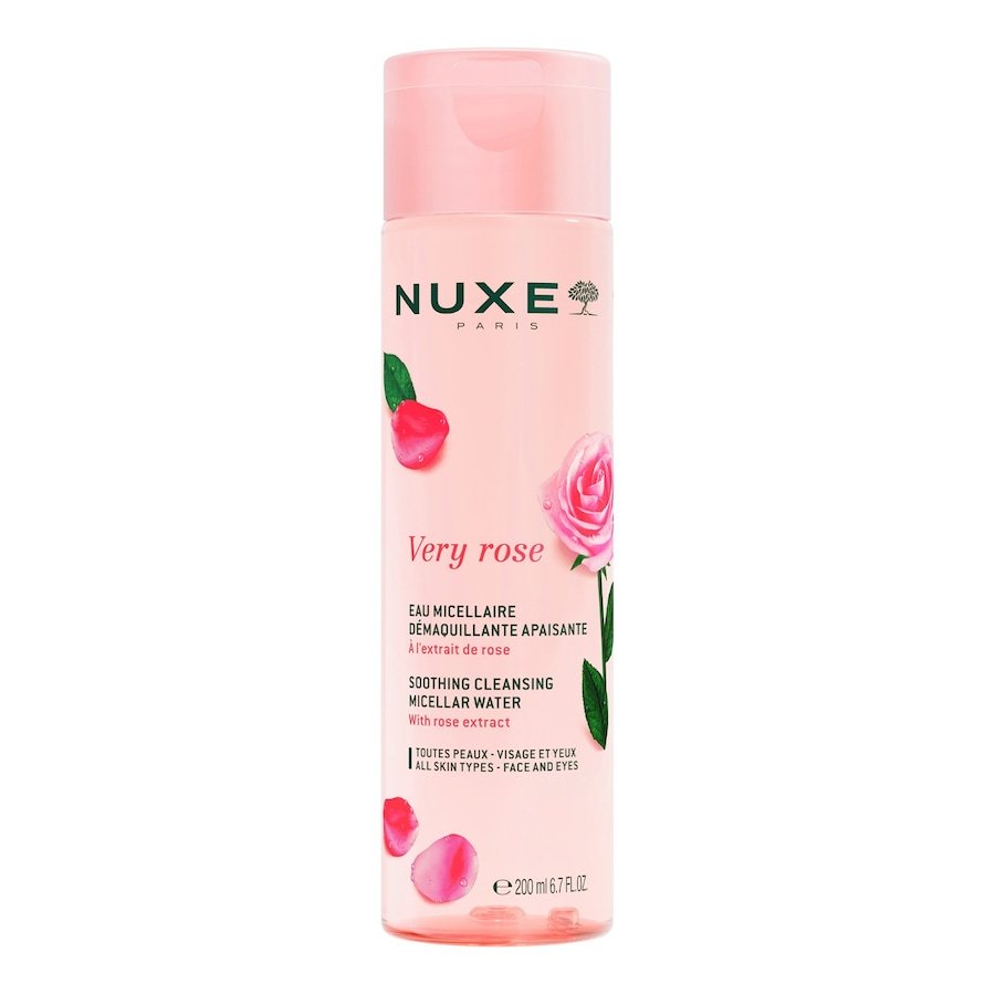 NUXE Very Rose ŁAGODZĄCA WODA MICELARNA DO DEMAKIJAŻU Płyn miceralny 200 ml Damski