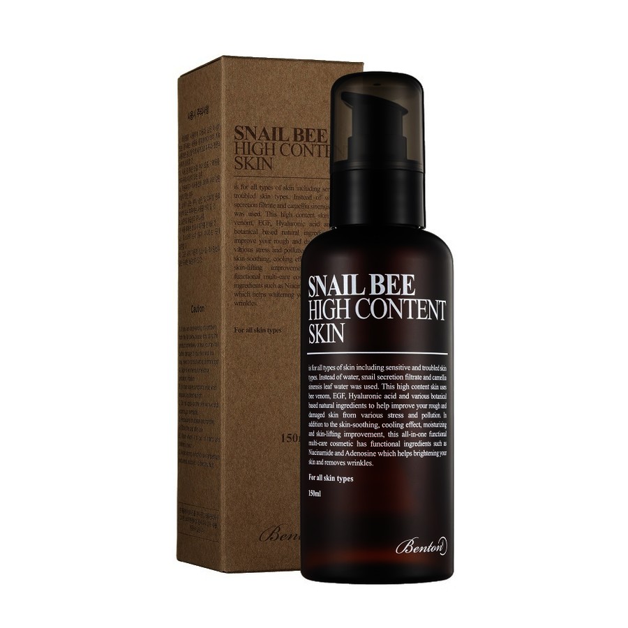 Benton Snail Bee Toniki do twarzy 150 ml