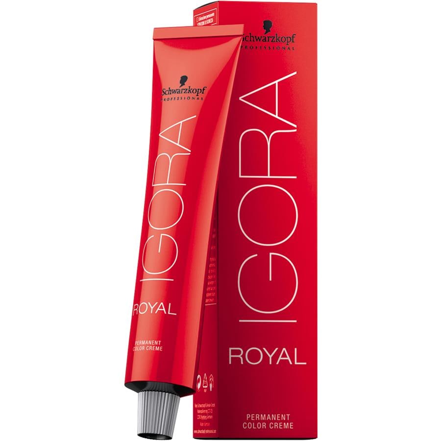 Schwarzkopf Professional IGORA KRÓLEWSKA Tonery do włosów 60 ml Czarny