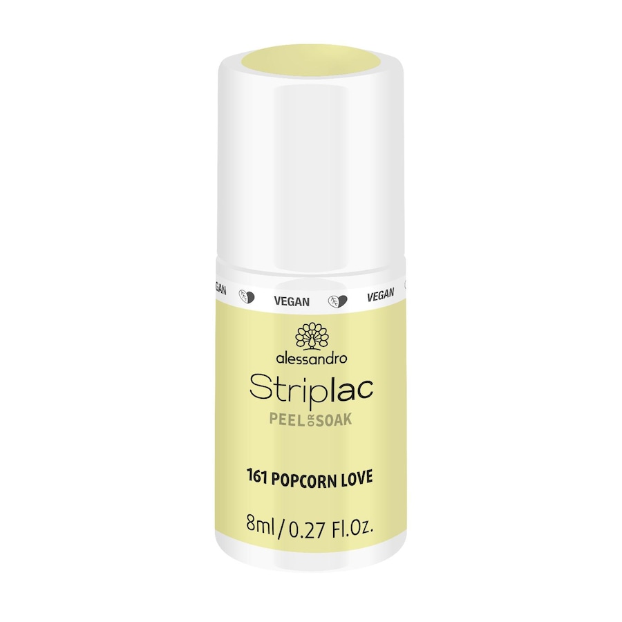 Alessandro Striplac STRIPLAC PEEL OR SOAK - VEGE Lakiery do paznokci 8 ml 161 - POPCORN LOVE