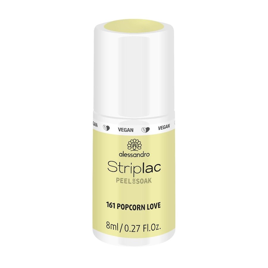 Alessandro Striplac STRIPLAC PEEL OR SOAK - VEGE Lakiery do paznokci 8 ml 161 - POPCORN LOVE