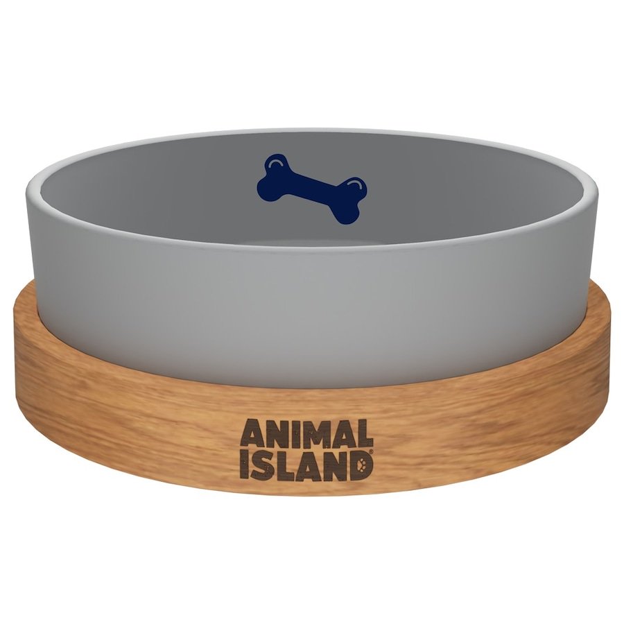 Animal Island Miska dla Kota, rozmiar S Szampony 1300 ml Szary