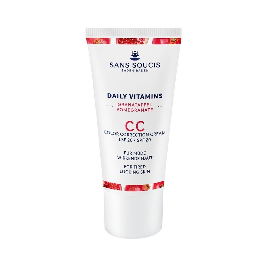 Sans Soucis Daily Vitamins CC Color Correction Cream SPF 20 for tired looking skin Kremy BB i CC 30 ml