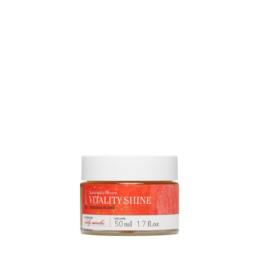 Phenomé Vitality Shine Mousse Mask Maseczki rozświetlające 50 ml