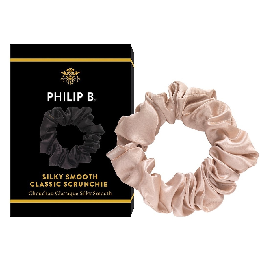 Philip B. Classic Champagne Scrunchie Gumki do włosów 1 ct