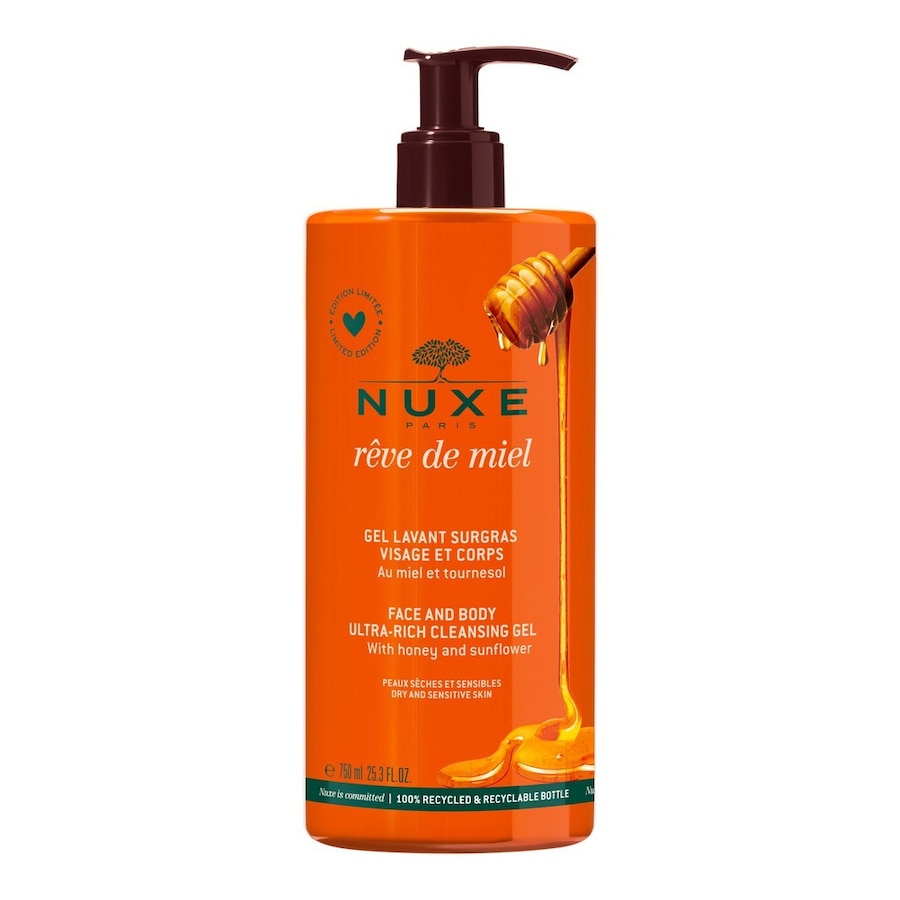 NUXE Reve De Miel® Cleansing Gel Żele pod prysznic 750 ml