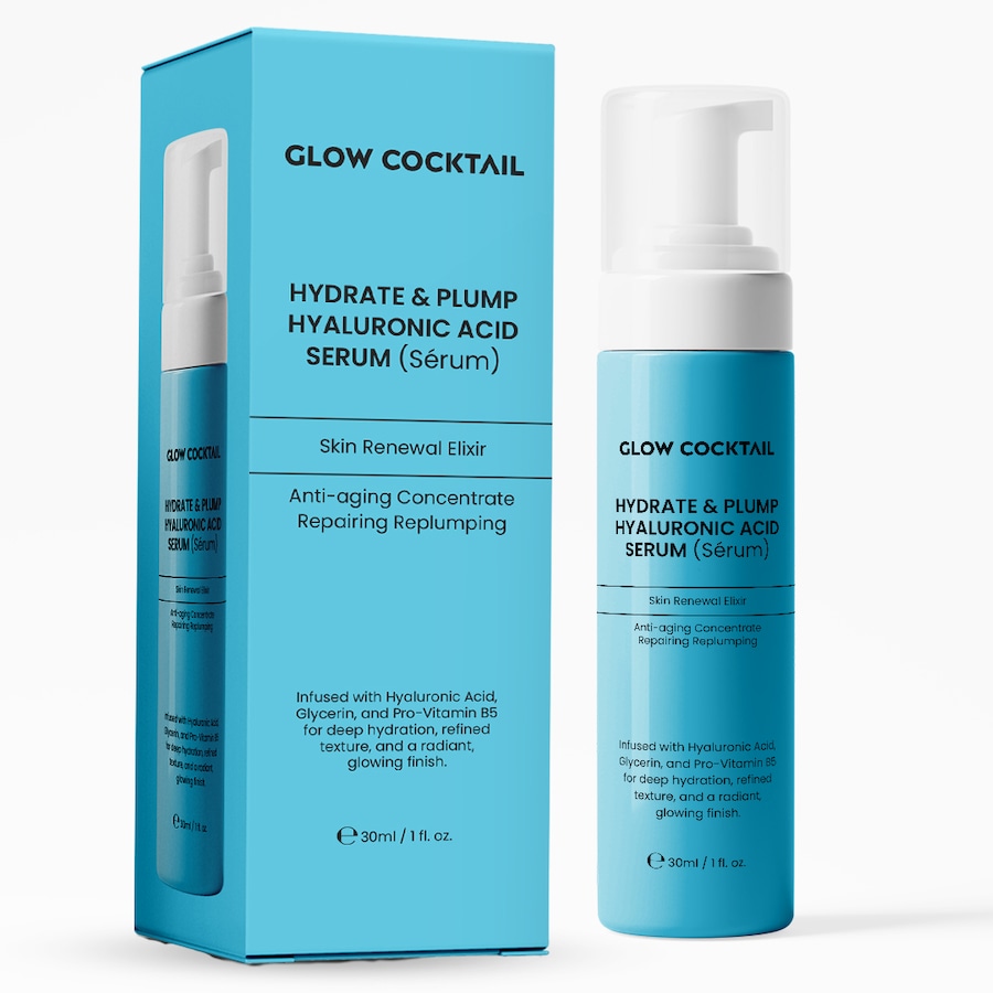 Glow Cocktail Serum Hydro Plump Serum z kwasem hialuronowym 30 ml Damski