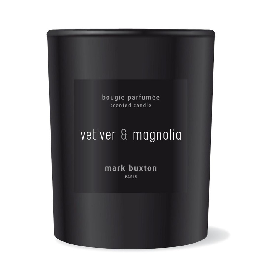 Mark Buxton Perfumes Black Collection Vetiver & Magnolia Świeczki 180 g Męskie