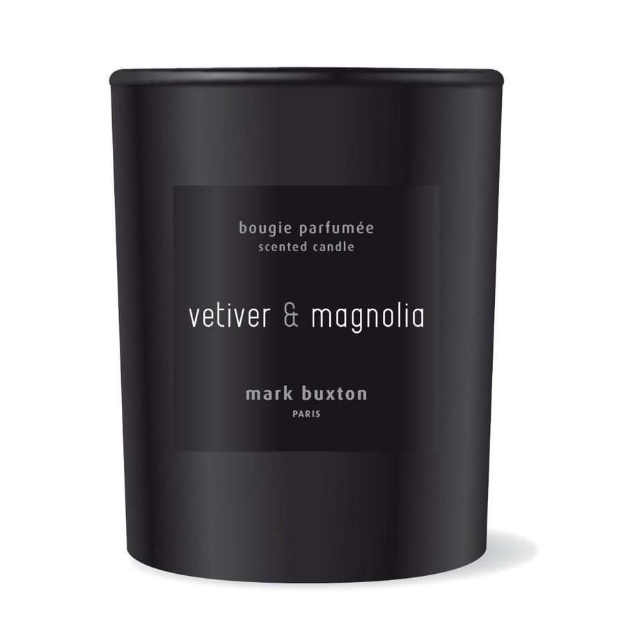 Mark Buxton Perfumes Black Collection Vetiver & Magnolia Świeczki 180 g Męskie