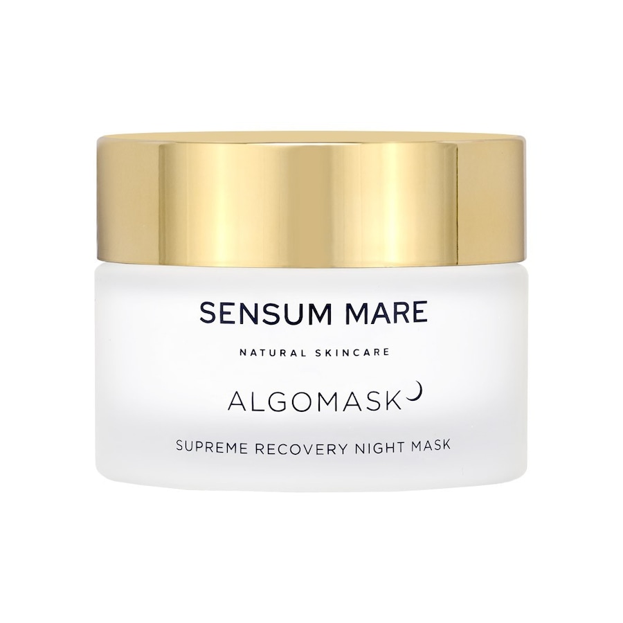 Sensum Mare ALGOMASK hydrostabilizująco regeneracyjna maska nocna w kremie o działaniu przeciwstarzeniowym Maseczki przeciwzmarszczkowe 50 ml