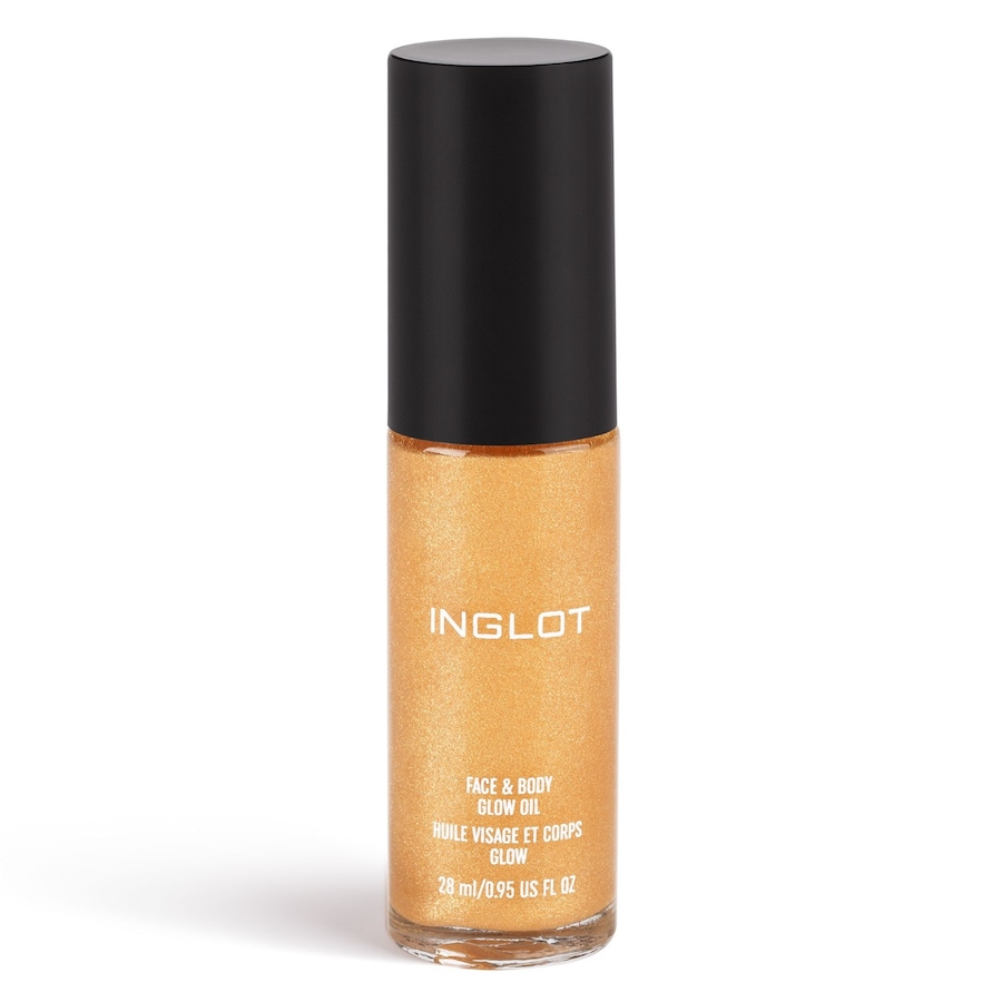 Inglot Olejek do twarzy i ciała Glow Olejki do twarzy 28 ml Jasnobrązowy