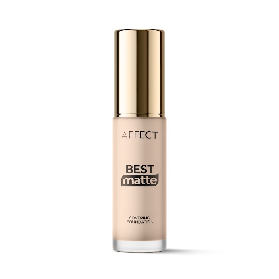 Affect Best Matte Matowy podkład kryjący Pudry 30 ml 1N - 1N
