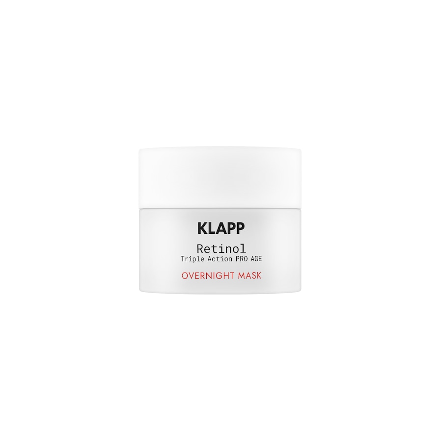 Klapp Triple Action Pro Age Overnight Mask Maseczki nawilżające 50 ml