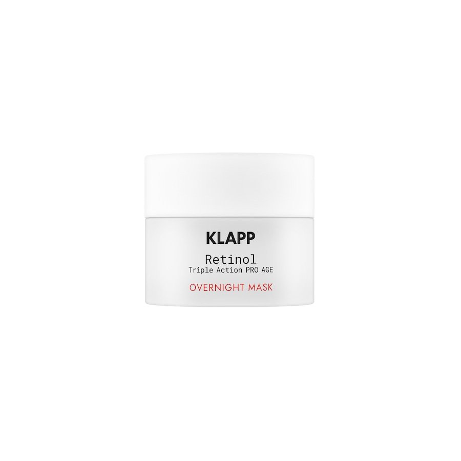 Klapp Triple Action Pro Age Overnight Mask Maseczki nawilżające 50 ml
