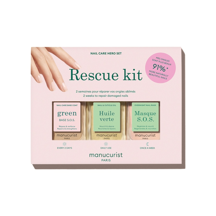 manucurist green Rescue Kit Zestawy do paznokci 1 ct 1 szt.