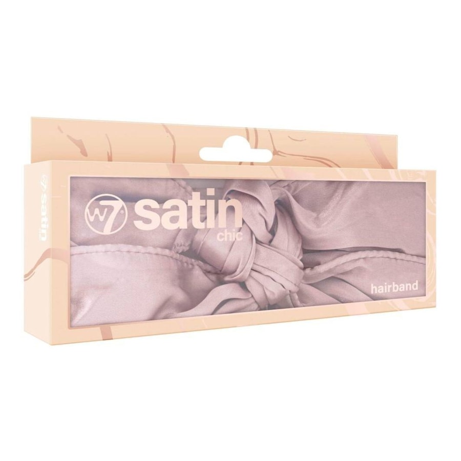 W7 SATIN CHIC Knotted Hairband OPASKA DO WŁOSÓW Opaski do włosów 1 ct