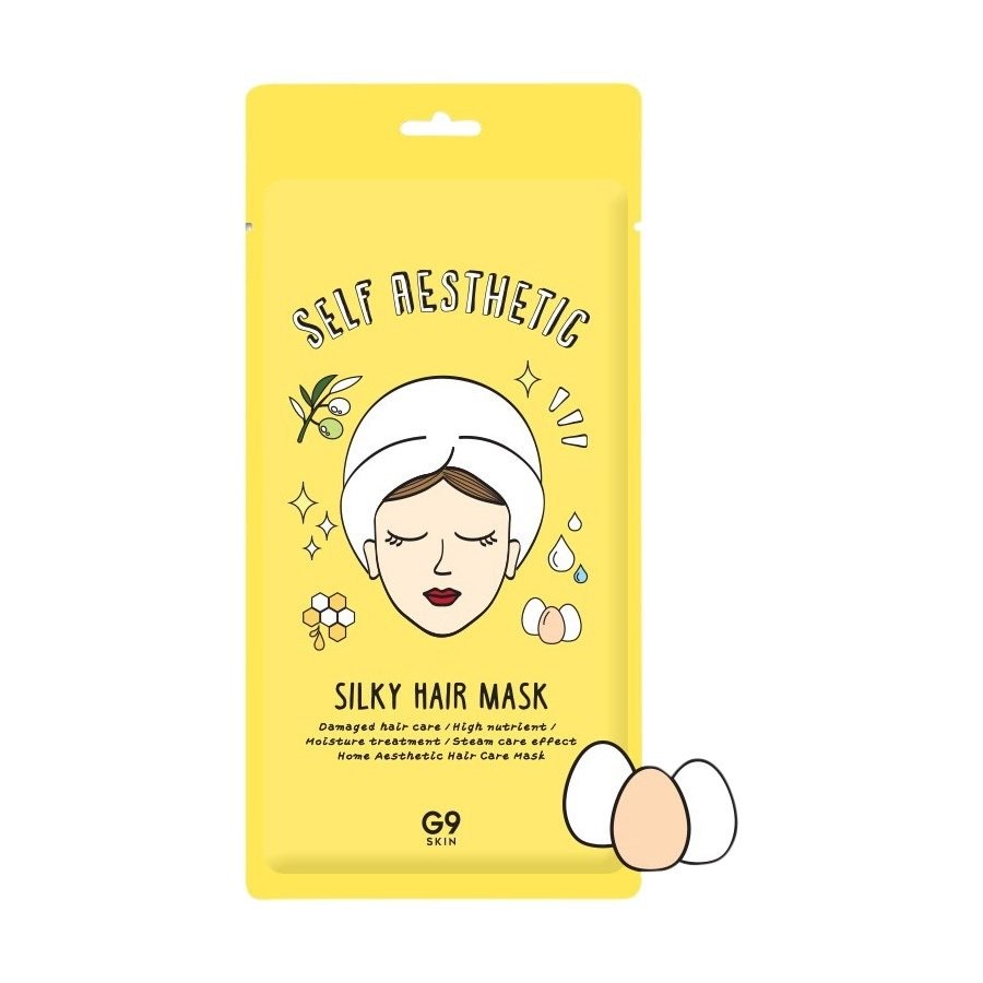 G9 Skin Samoestetyczna jedwabna maska do włosów Maski do włosów 10 ml Damski