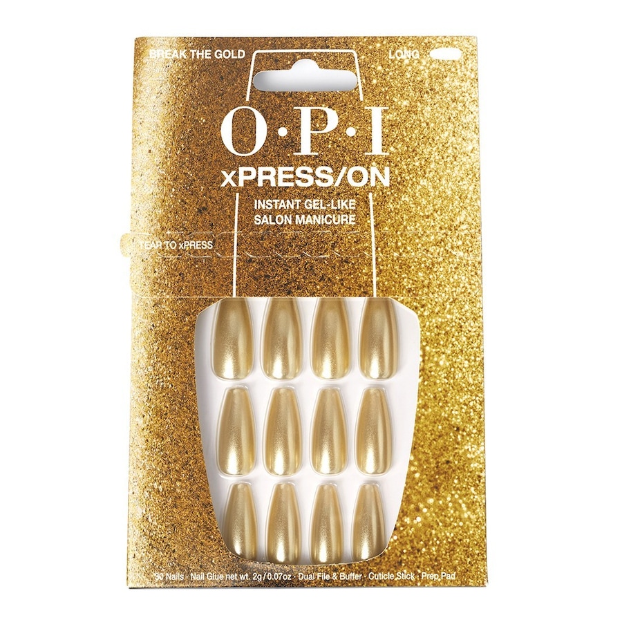 OPI xPRESS/ON xPress/on sztuczne paznokcie Stylizacja paznokci 1 ct JAUNE