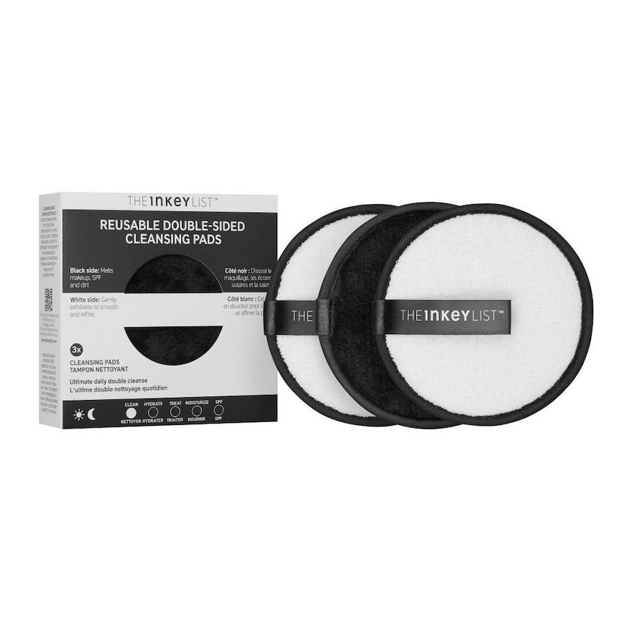 The INKEY List Reusable Przybory do oczyszczania twarzy 3 ct