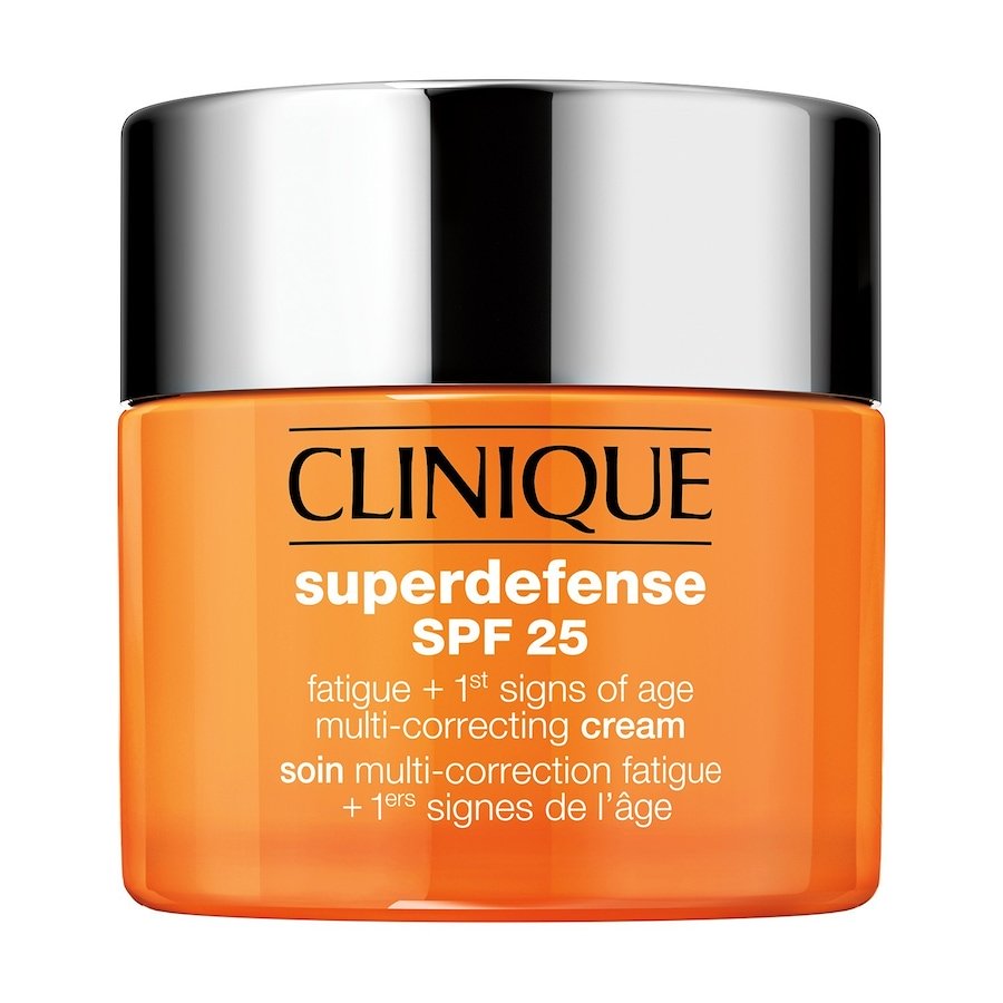 Clinique Superdefense SPF25 Fatigue + 1st Signs of Age Multi Correcting Cream Serum nawilżające 50 ml