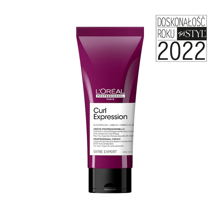 L´Oréal Professionnel Paris Serie Expert Curl Expression Długotrwały, intensywny krem nawilżający bez spłukiwania, 200 ml Olejki i serum do włosów