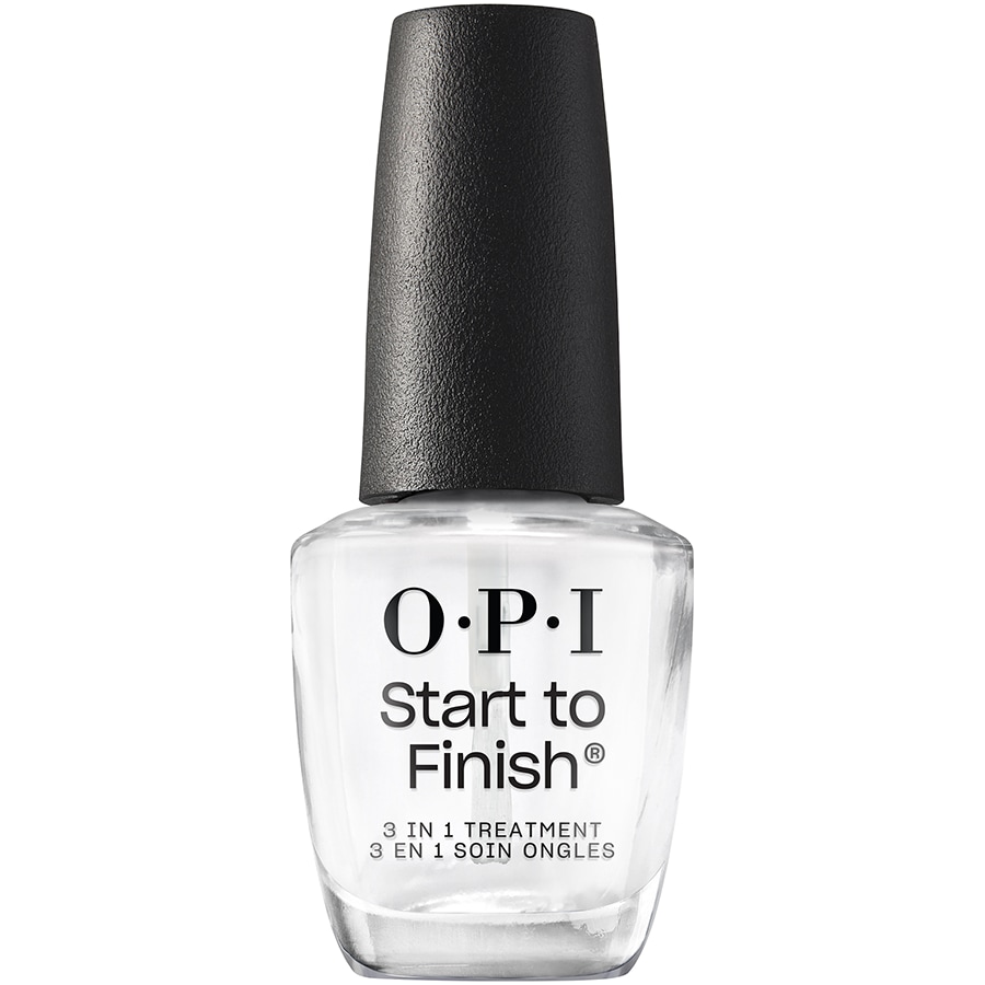 OPI Nail Care & Essentials Kuracja do paznokci 3 w 1, Baza, Top Coat i Odżywka Top coat 15 ml START TO FINISH