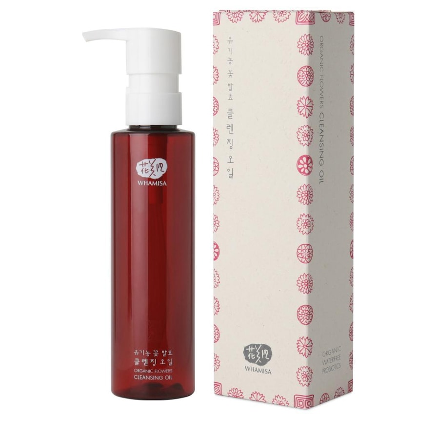 WHAMISA Olejek myjący Organic Flowers Cleansing Oil Olejki oczyszczające 153 ml