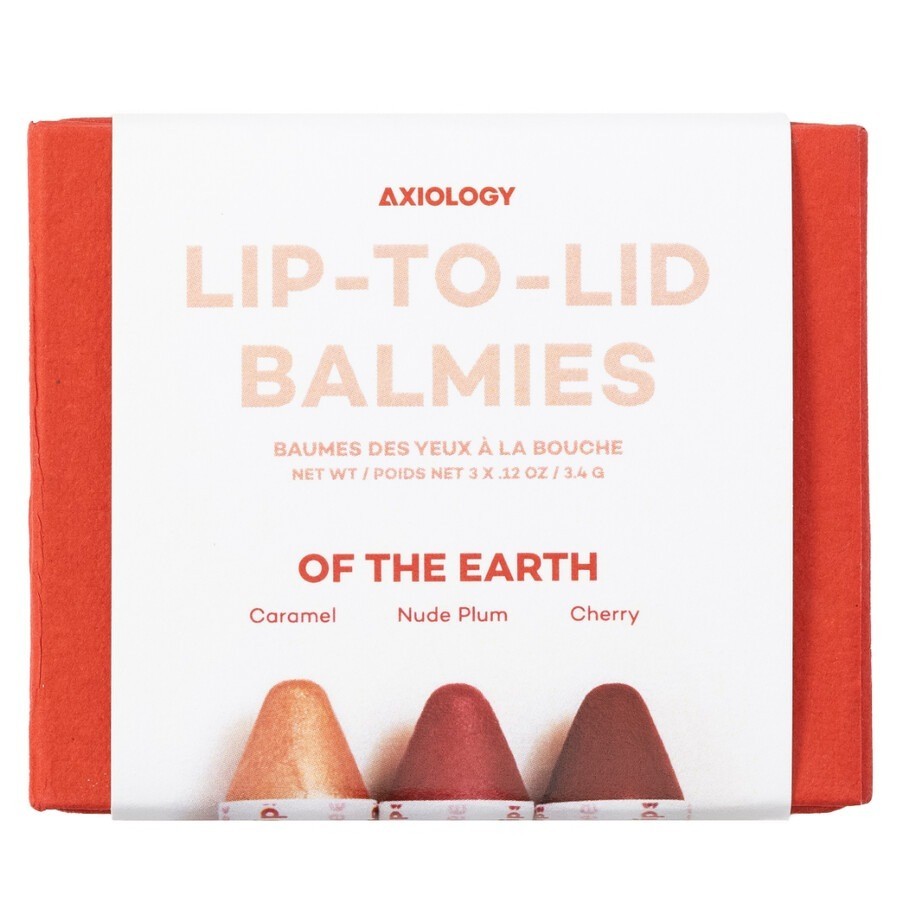Axiology Lip-to-Lid Balmie Set Of the Earth Zestawy do makijażu ust 1 ct