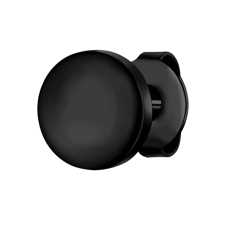 True Rebels Kolczyki Stal nierdzewna Czarny 1 ct Męskie