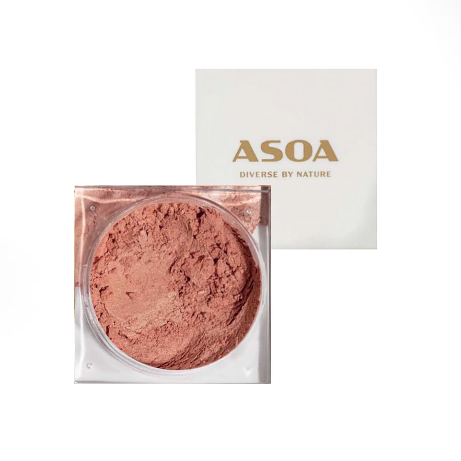 Asoa ROZŚWIETLACZ MINERALNY Rozświetlacze 6 g Golden rich