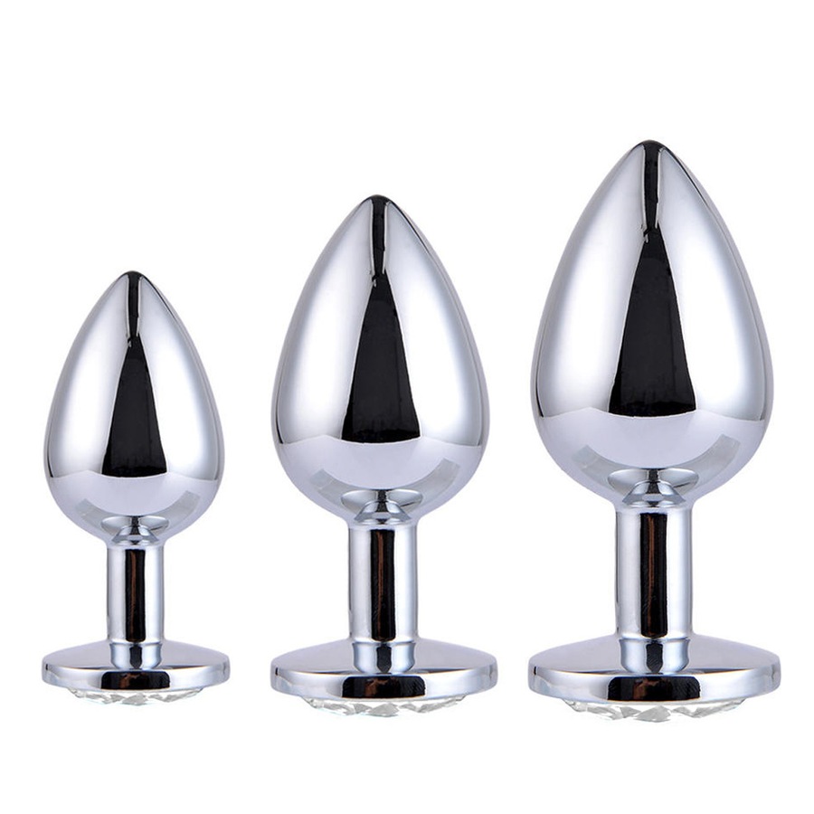 Intima Sparkling Butt Plug Set Kulki gejszy 3 ct