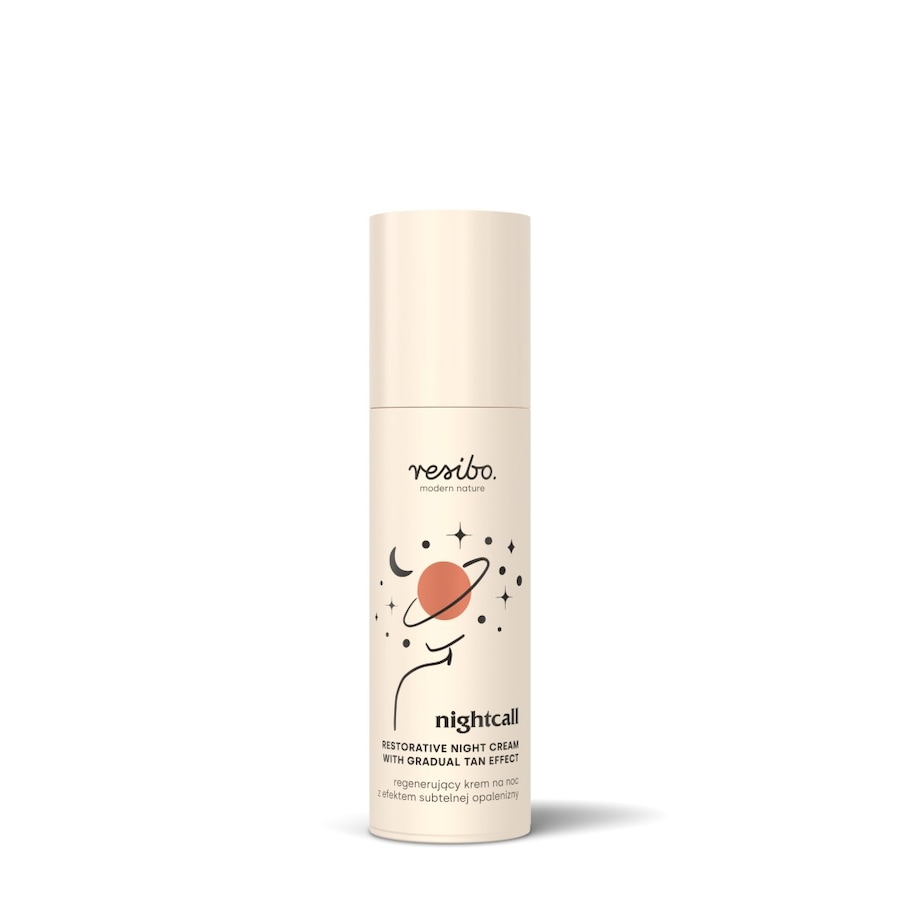 Resibo NIGHTCALL regenerujący krem na noc z efektem subtelnej opalenizny 50ml Kremy do twarzy