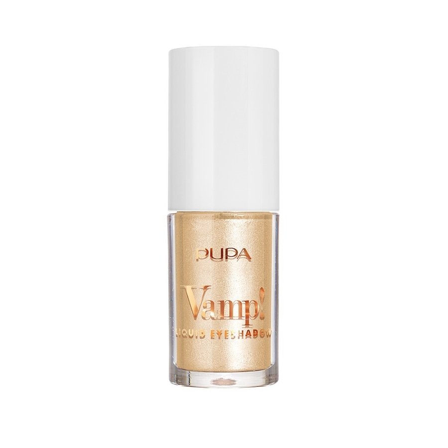 PUPA Milano SHINE BRIGHT 2024 VAMP! CIEŃ DO POWIEK W PŁYNIE 014 SUNSET BRONZE Cienie do powiek 4 ml 013 SUNNY GOLD