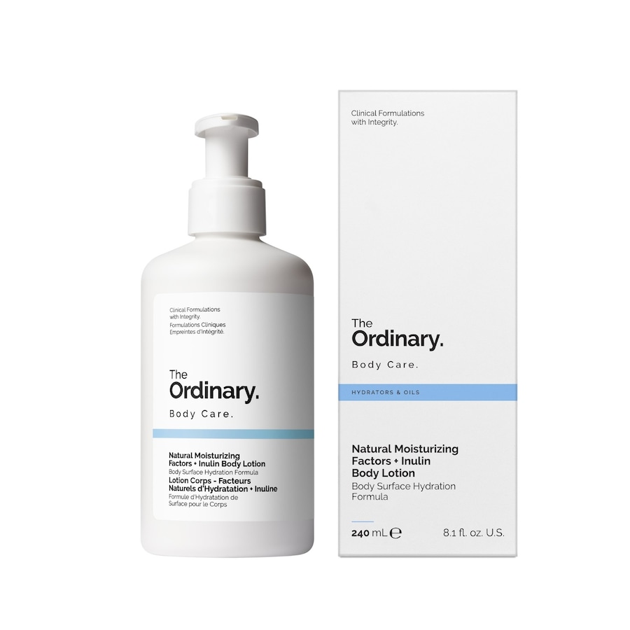 The Ordinary Hydratory i oleje Body Care. Natural Moisturizing Factors + Inulin Balsamy do ciała 240 ml