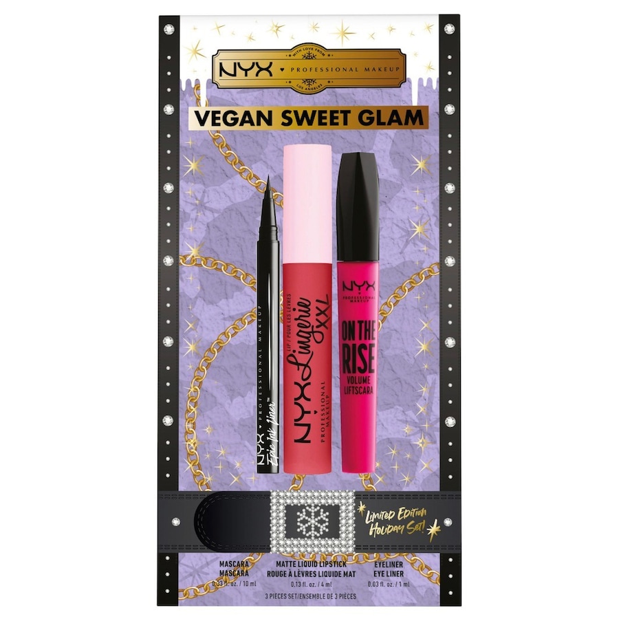 NYX Professional Makeup XMAS HOLIDAY GLAM LOOK Zestawy kosmetyków do makijażu 1 ct