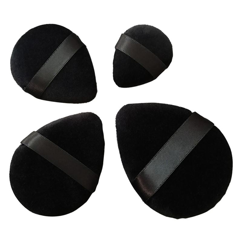 Technique Pro Multi Powder Puff Puszek do pudru 4 ct Czarny