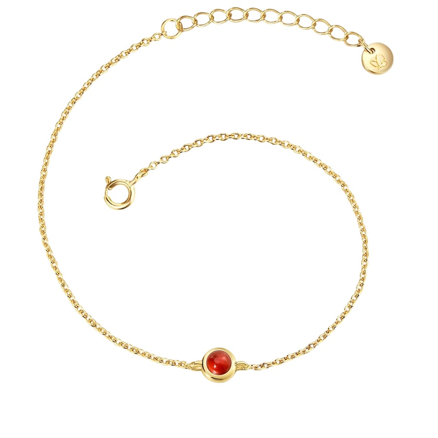 Glanzstücke München Bransoletka z Srebro wysokiej próby w Żółte złoto Bransoletki 1 ct Damski