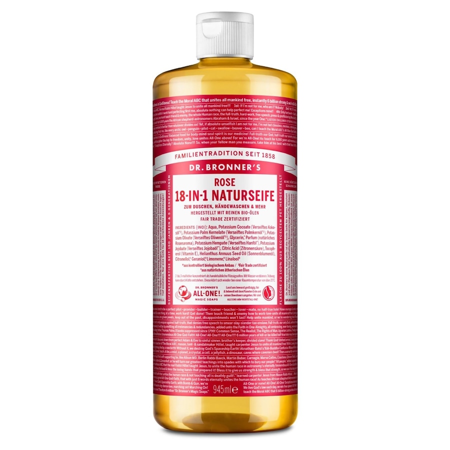 Dr. Bronner's Rose 18-in-1 Natural Soap Mydła 945 ml