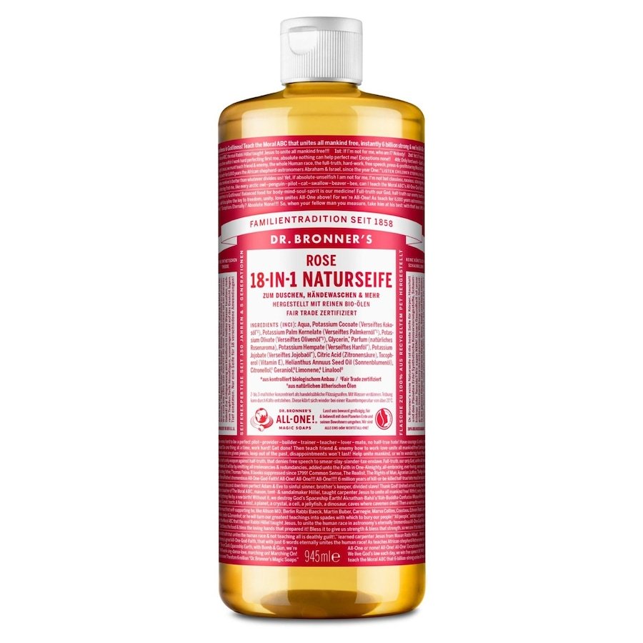 Dr. Bronner's Rose 18-in-1 Natural Soap Mydła 945 ml