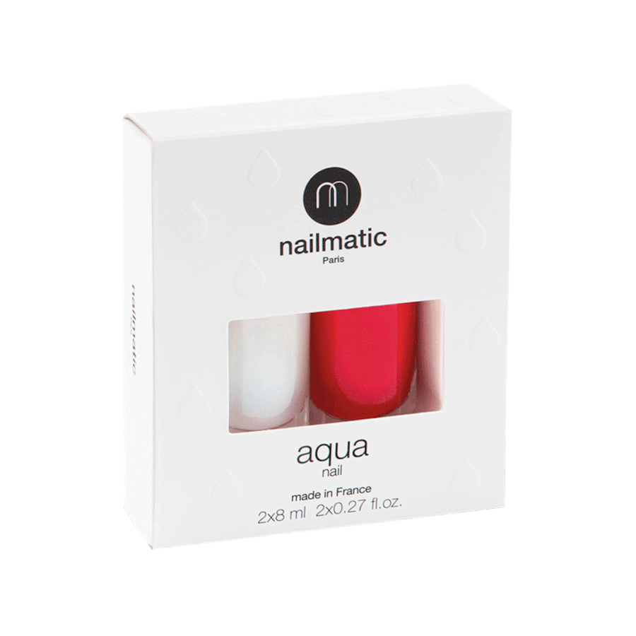 Nailmatic Poppy Lakiery do paznokci 16 ml BASE + TOP + POPPY
