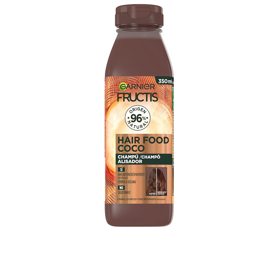 Garnier Szampon prostujący FRUCTIS HAIR FOOD MACADAMIA Odżywki do włosów 350 ml Damski