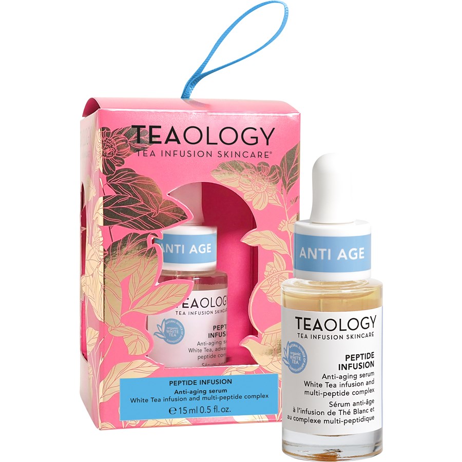 Teaology Złota edycja Sztuka infuzji peptydowej BeauTea Serum przeciwzmarszczkowe 15 ml Damski