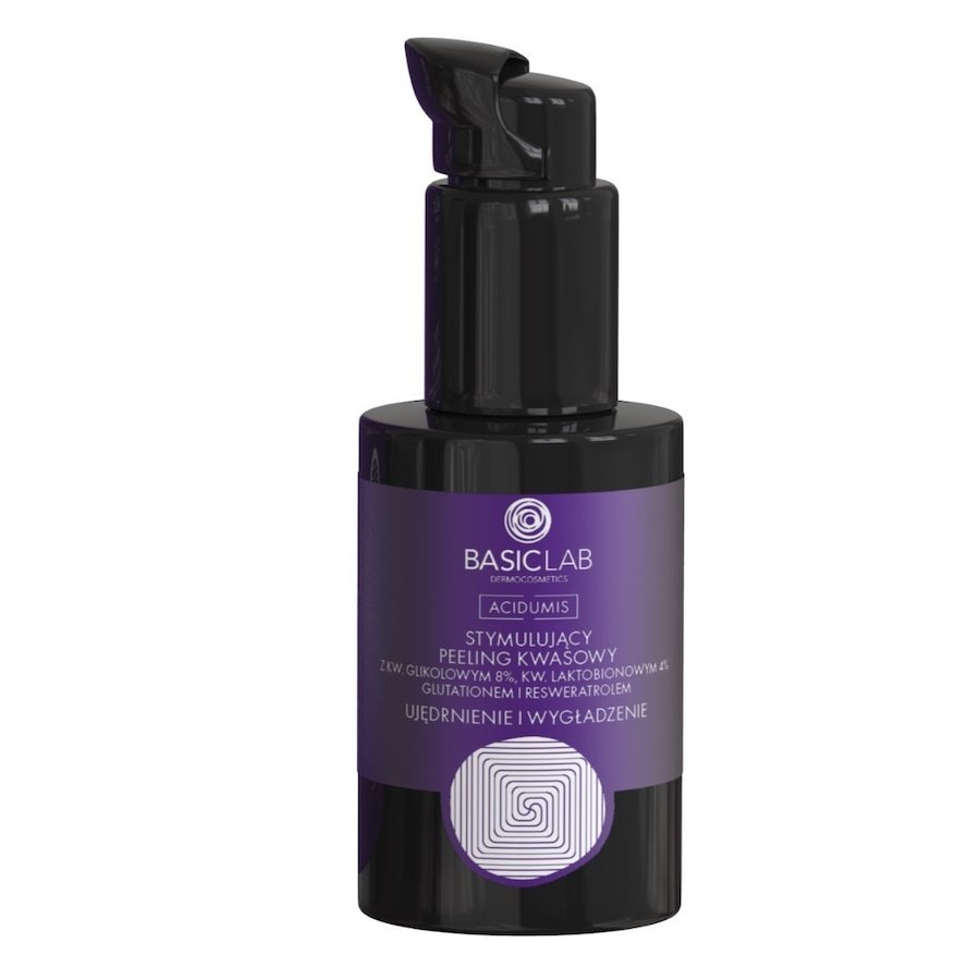 BasicLab STYMULUJĄCY PEELING KWASOWY Peeling do twarzy 30 ml