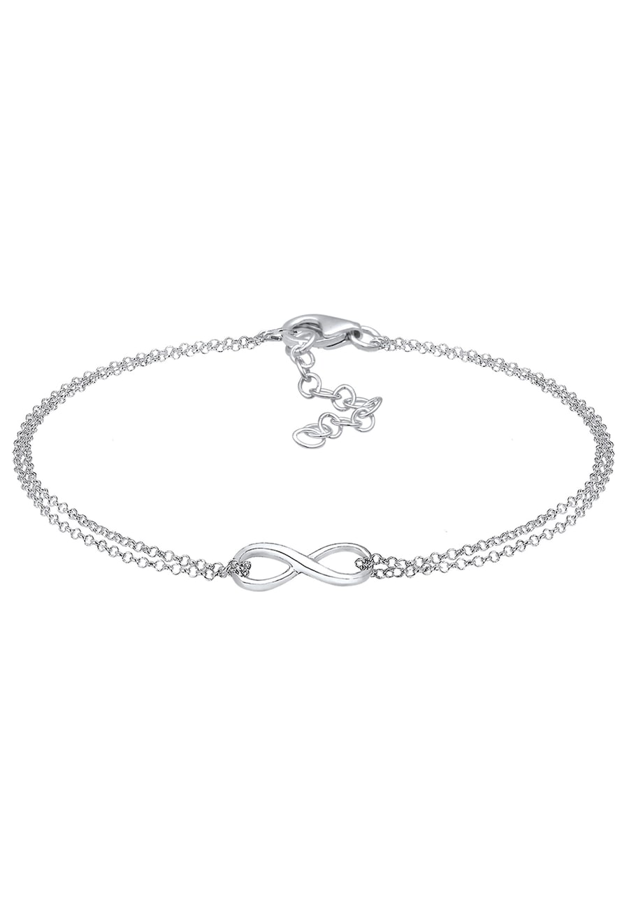 Elli Damski symbol nieskończoności w srebrze próby 925 Sterling Silver Bransoletki 1 ct